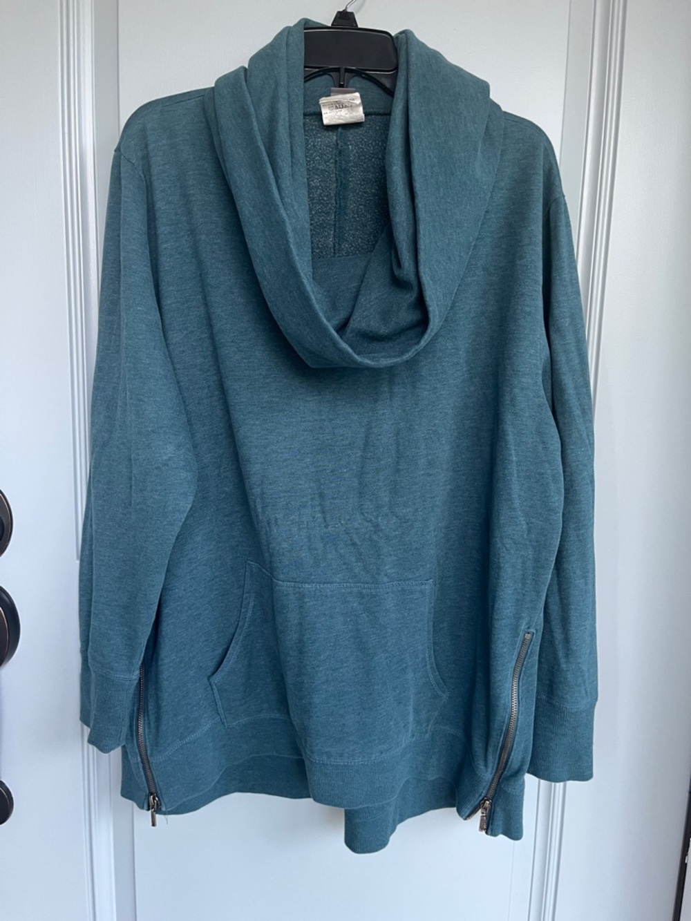 Old Navy Cowl Neck Sweatshirt With Side Zippers XXL